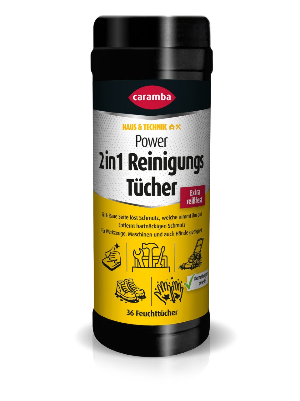 Caramba Caramba Power Reinigungstücher 2in1 36 Stück Autopolitur