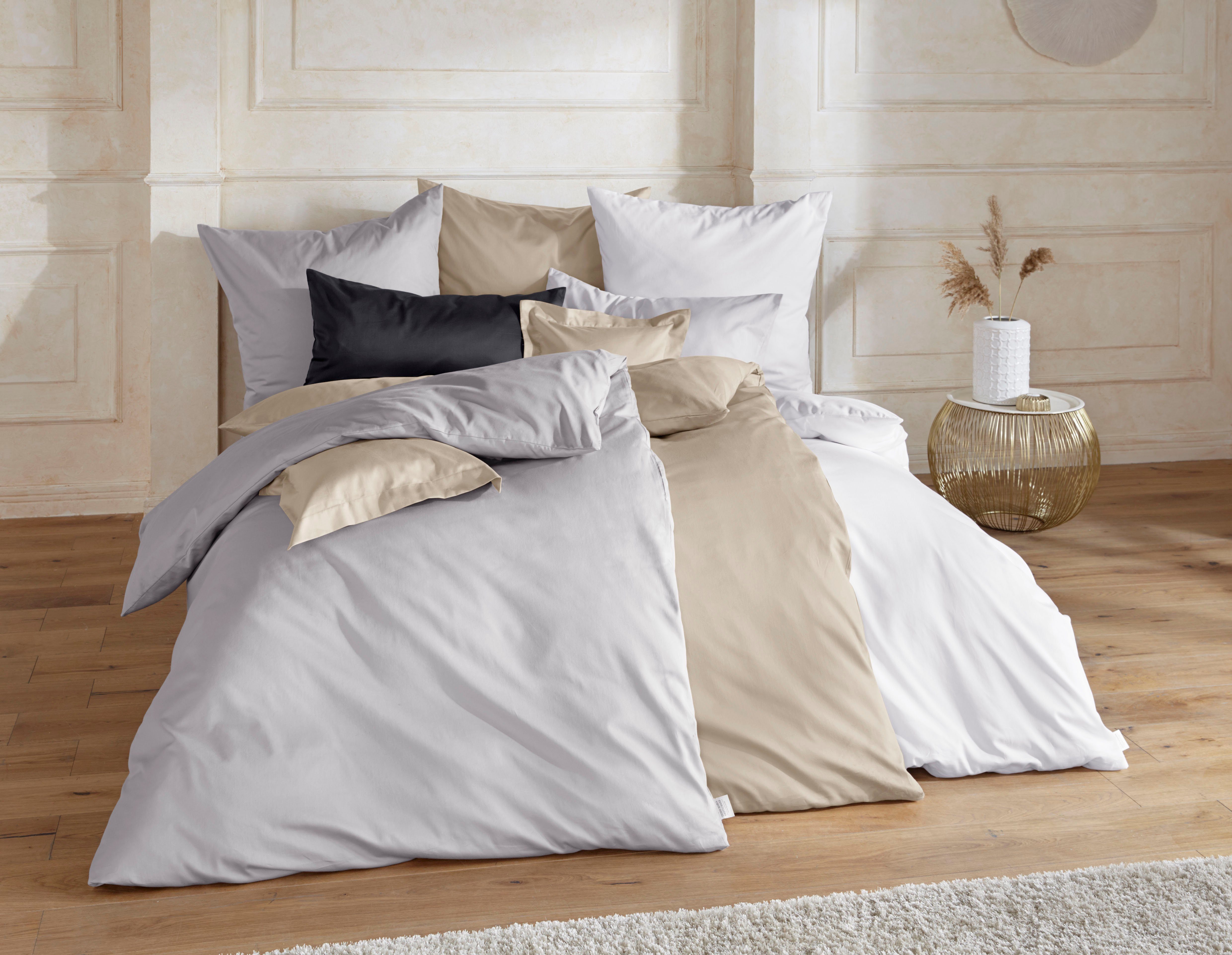 OTTO home Kissenbezug Mila, (2 Stück), Satin Qualität, in Uni Design – Bild 2 von 5