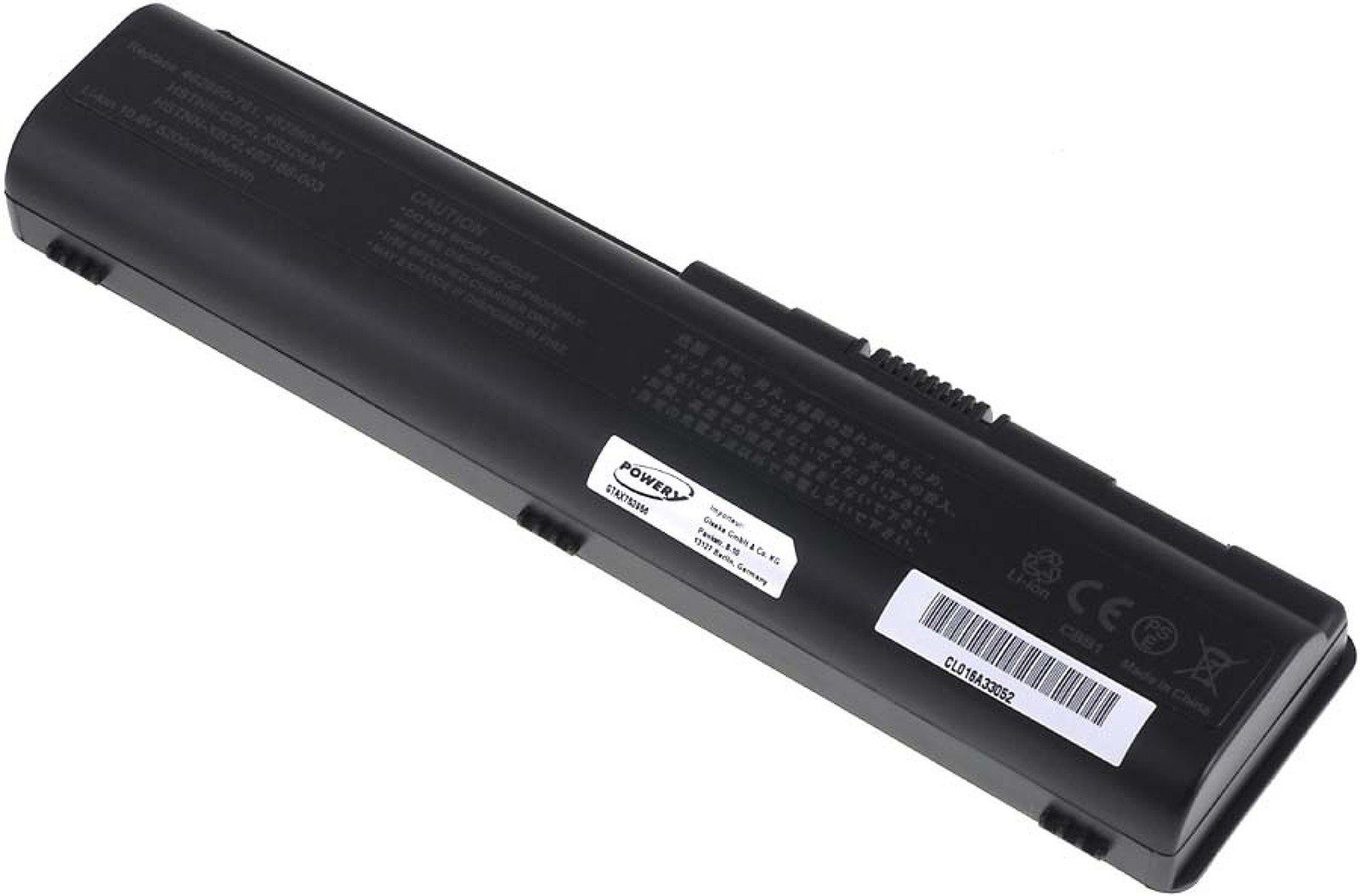 5200 V) Powery (10.8 Akku für Laptop-Akku CQ71 Presario Compaq mAh Serie