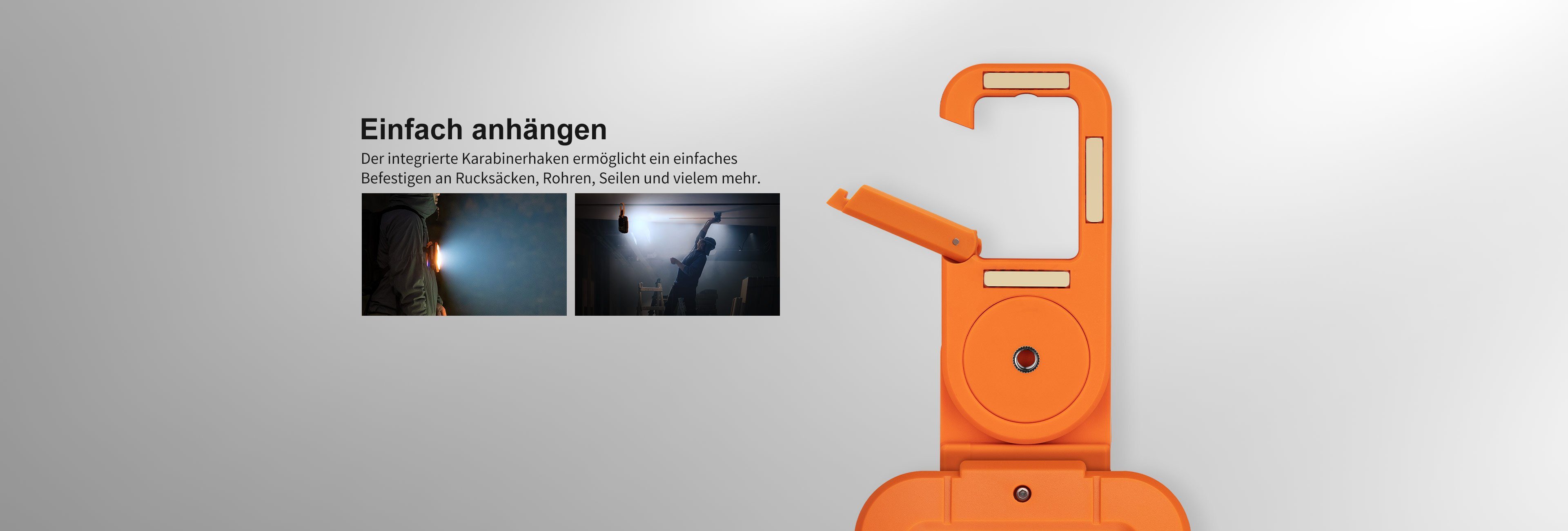 Olight für Pro Arbeitsleuchte Camping, 1600 Angeln, Swivel Lumen, Notfall, OLIGHT Max Orange Autoreparatur Werkstatt, Arbeitslampe