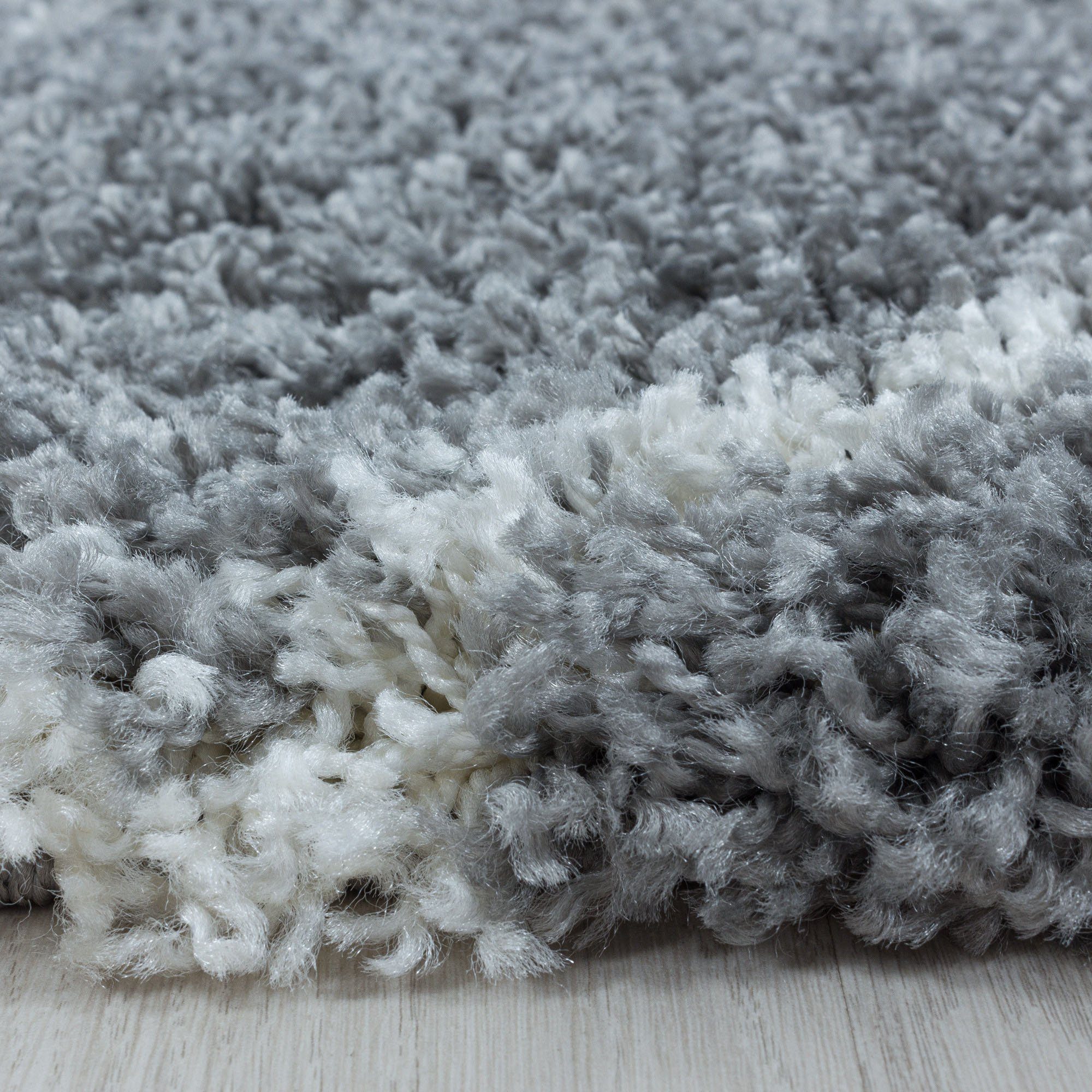 Ayyildiz Teppiche Hochflor-Teppich ALVOR 3401, rund, Höhe: 50 mm, Shaggy, Langflor, pflegeleicht, Wohnzimmer – Bild 4 von 5