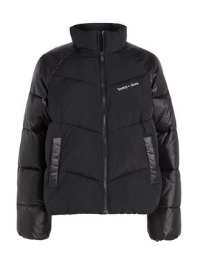 Tommy Jeans Steppjacke TJW TONAL BLOCKING PUFFER mit Tommy Jeans Markenlabel