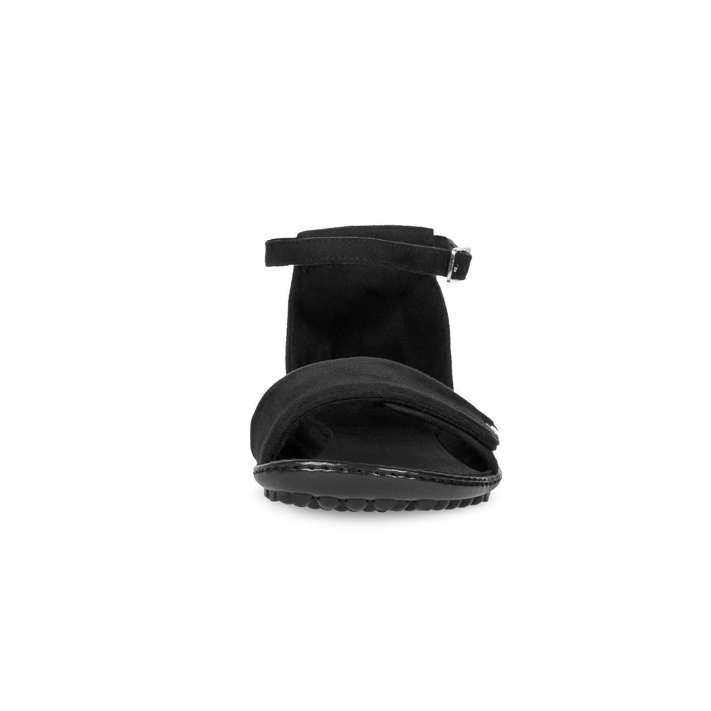 Leguano Barfusssandale Jara (flexible Sohle, breite Passform) schwarz Damen Sandale