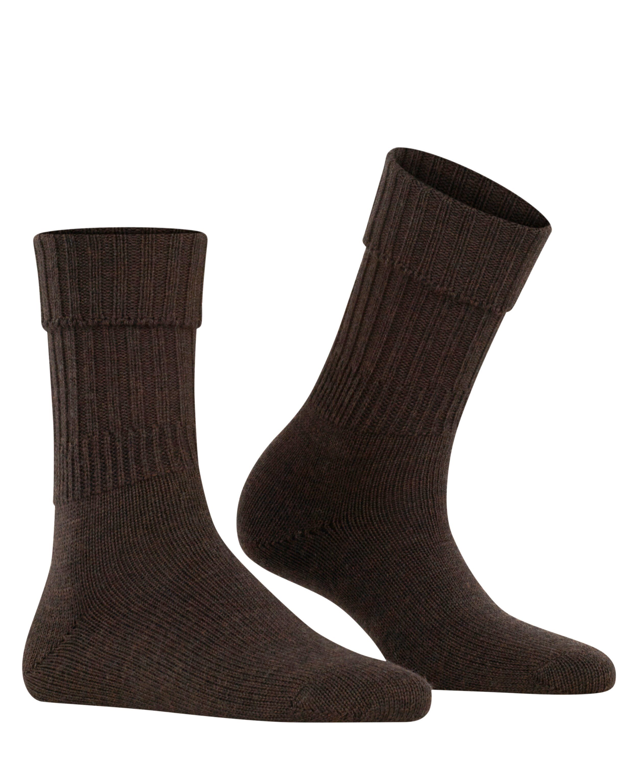 FALKE Funktionssocken Striggings Rib Bootsocken mit rustikaler Rippe (1-Paar) mit rustikaler Rippe