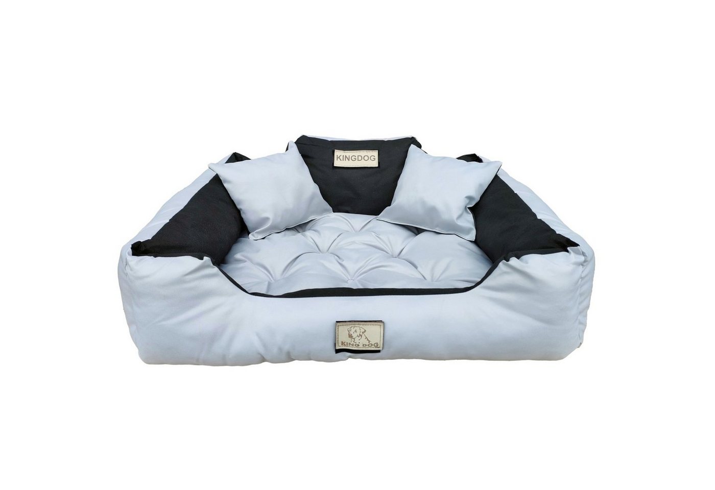 Thumbnail - AIO Tierbett, King Dog Hunde- und Katzenbett 3XL Außenmaße: 145x115 cm