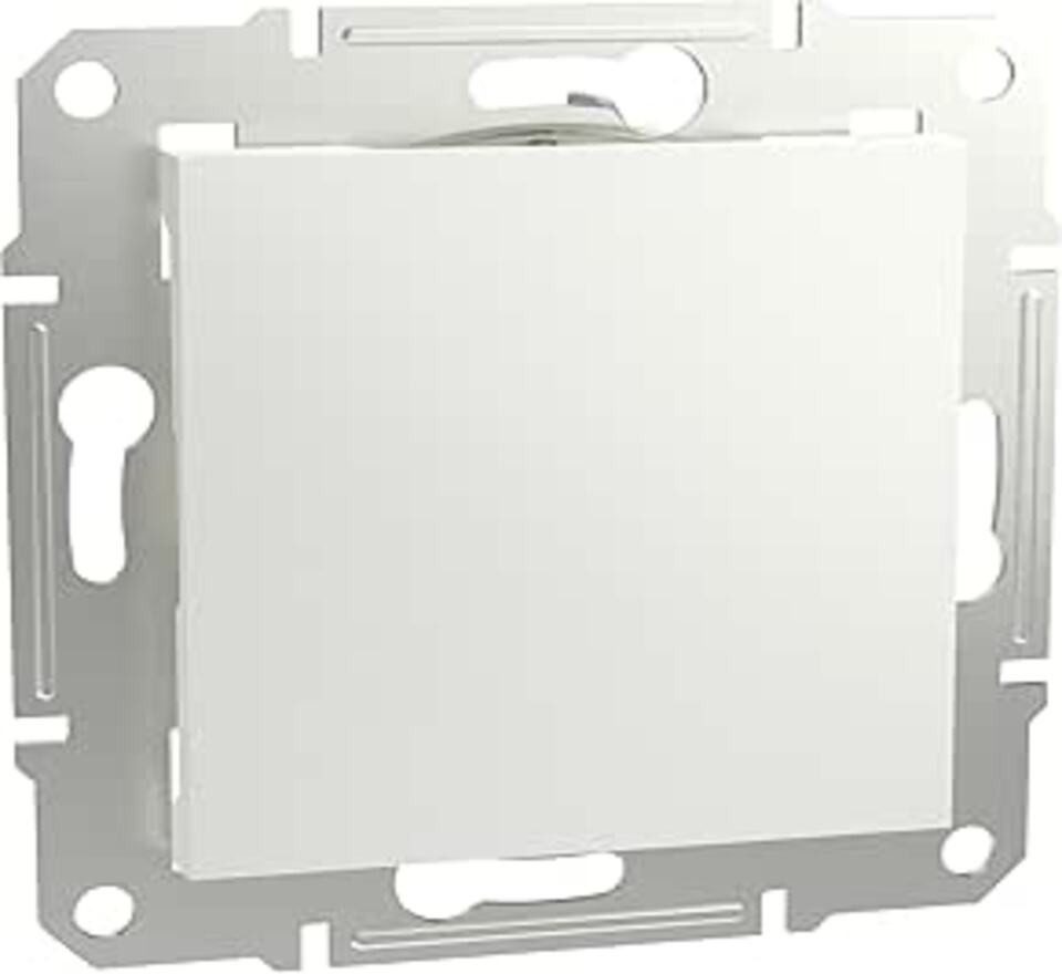 Schneider Electric Переключатель Mert 391625 Blindabdeckung aktivweiß glänzend System M