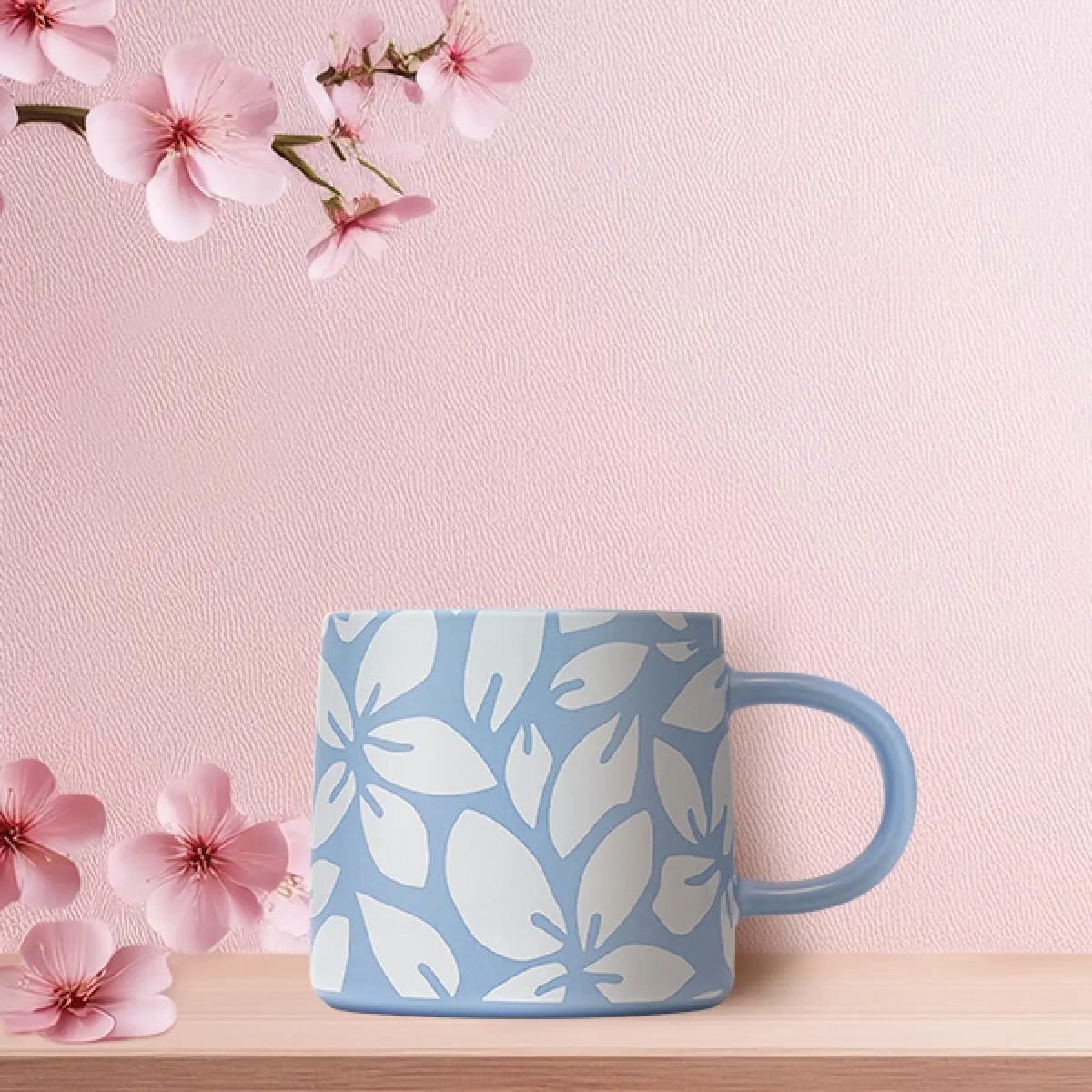 Starbucks Frühstücks-Geschirrset Starbucks Spring Breeze Blue 12oz 355ml