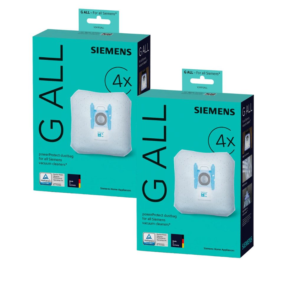 SIEMENS Staubsaugerbeutel Staubsaugerbeutel VZ41FGALL BBZ41FGALL, passend für Siemens, Bosch