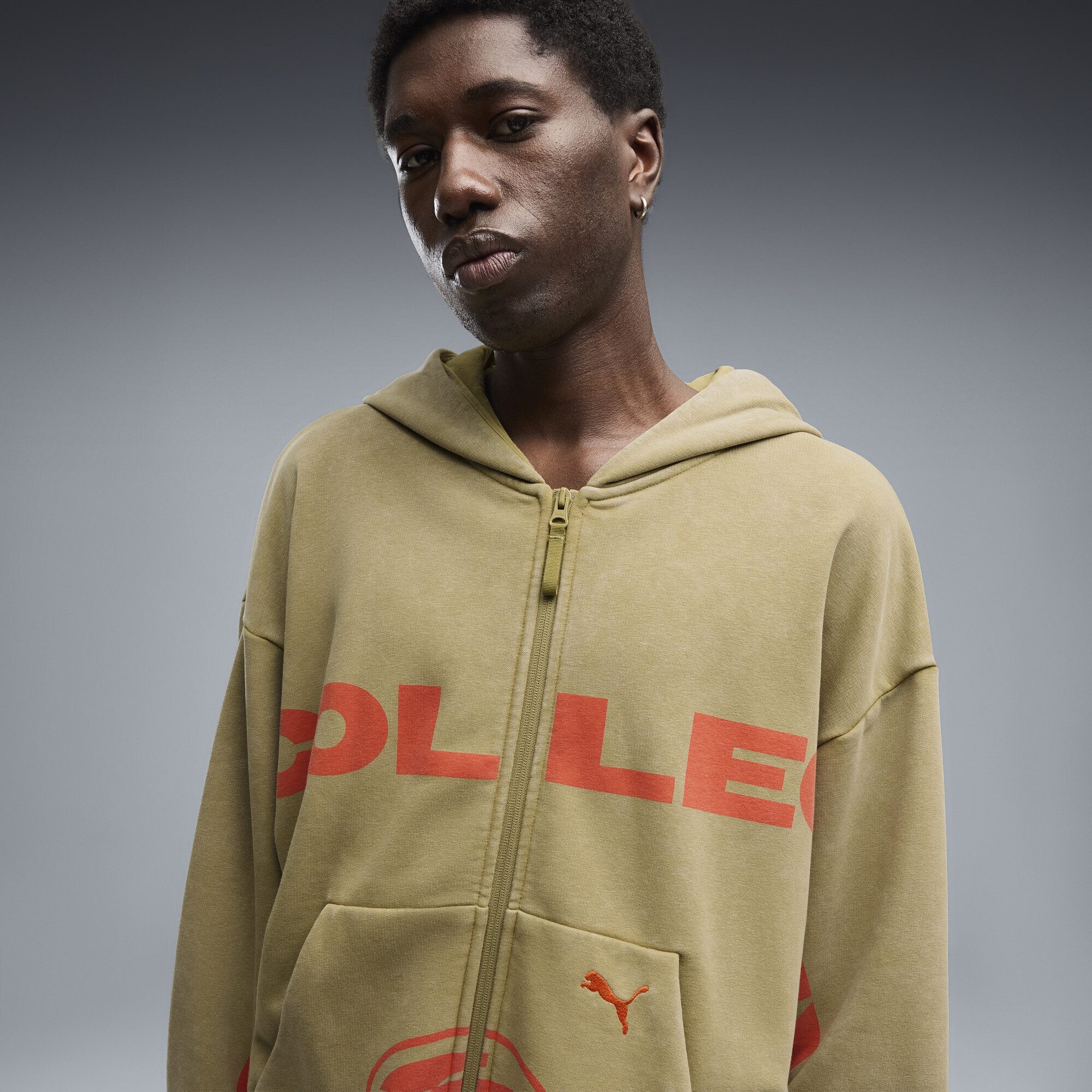PUMA Kapuzenpullover Graphic Kapuzenjacke Erwachsene