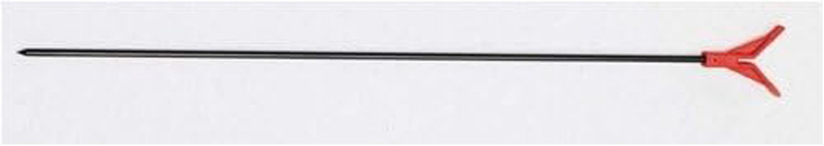 Behr Rutenhalter 2x Behr Rutenhalter aus Aluminium 60cm, rote Auflage, (Behr Rutenhalter aus Aluminium 60cm, rote Auflage)
