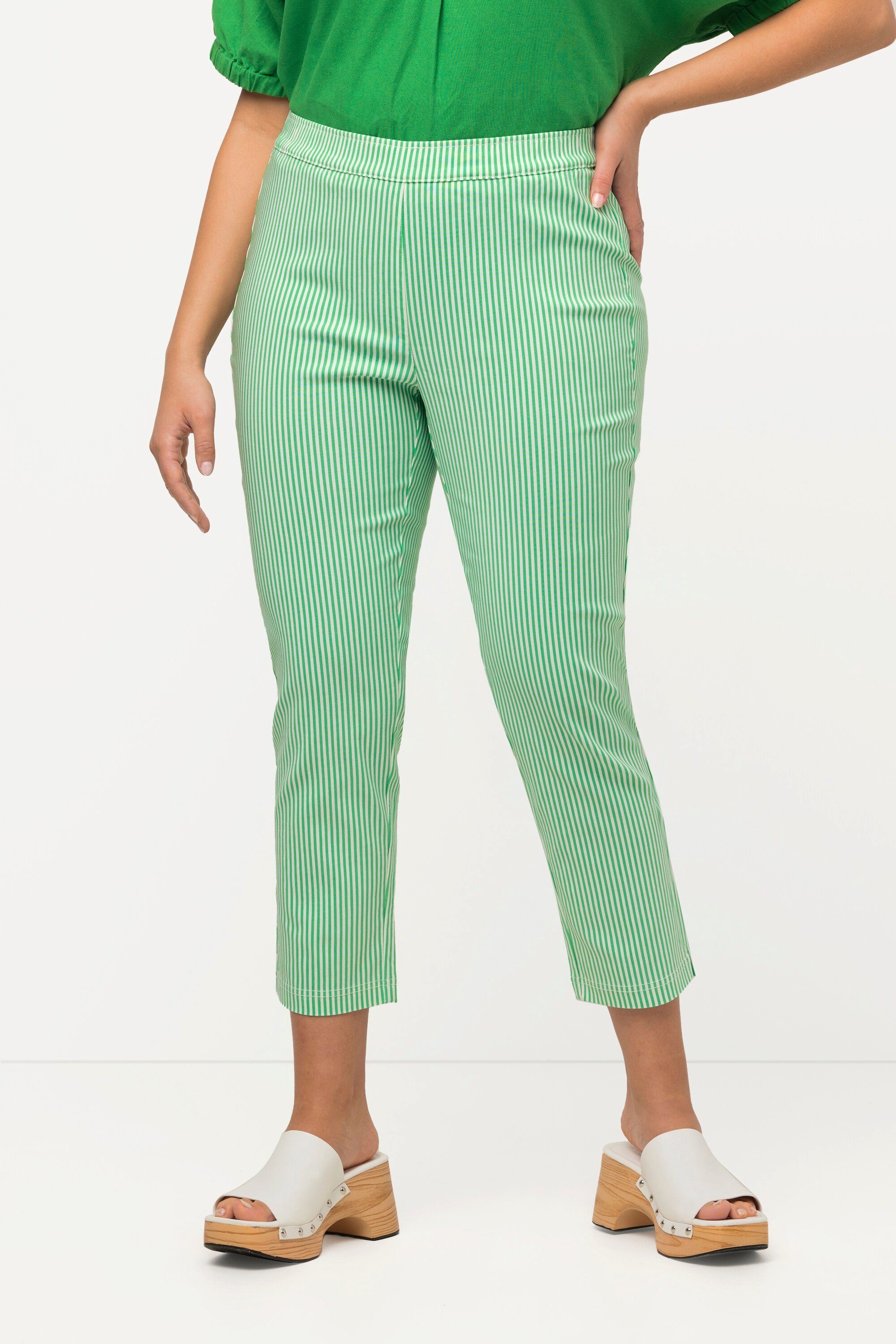 Ulla Popken Stoffhose 7/8-Bengalinhose Sienna gemustert günstig online kaufen