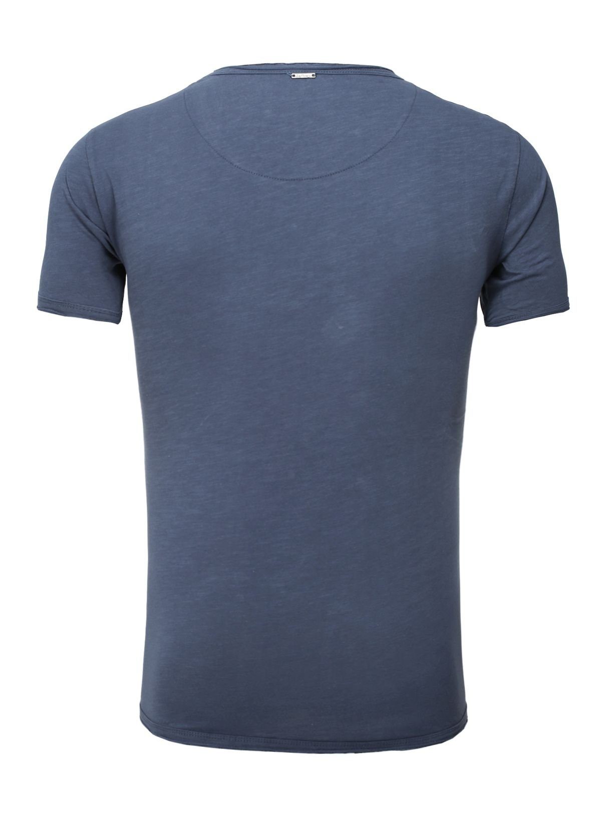 Key Largo T-Shirt Bread vintage Look uni Basic T00621 Rundhalsauschnitt uni günstig online kaufen