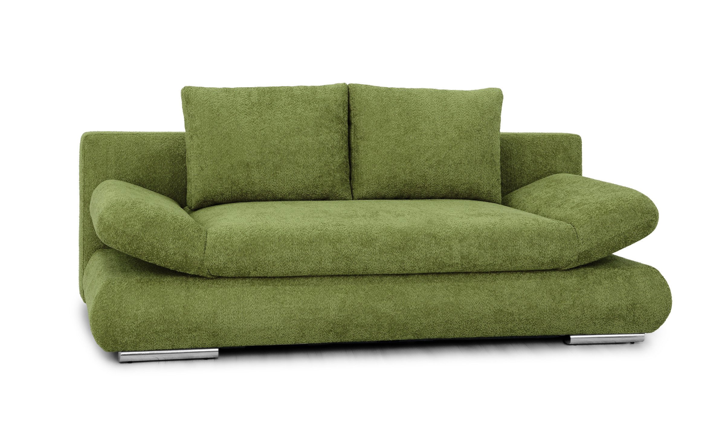Hygger Möbelhaus Schlafsofa NEXT Schlafsofa mit Bettfunktion, Bettkasten & Federkern, 145 × 202 cm Liegefläche für den täglichen Schlaf, verstellbare Armlehnen, großer Bettkasten, pflegeleichter Bezug