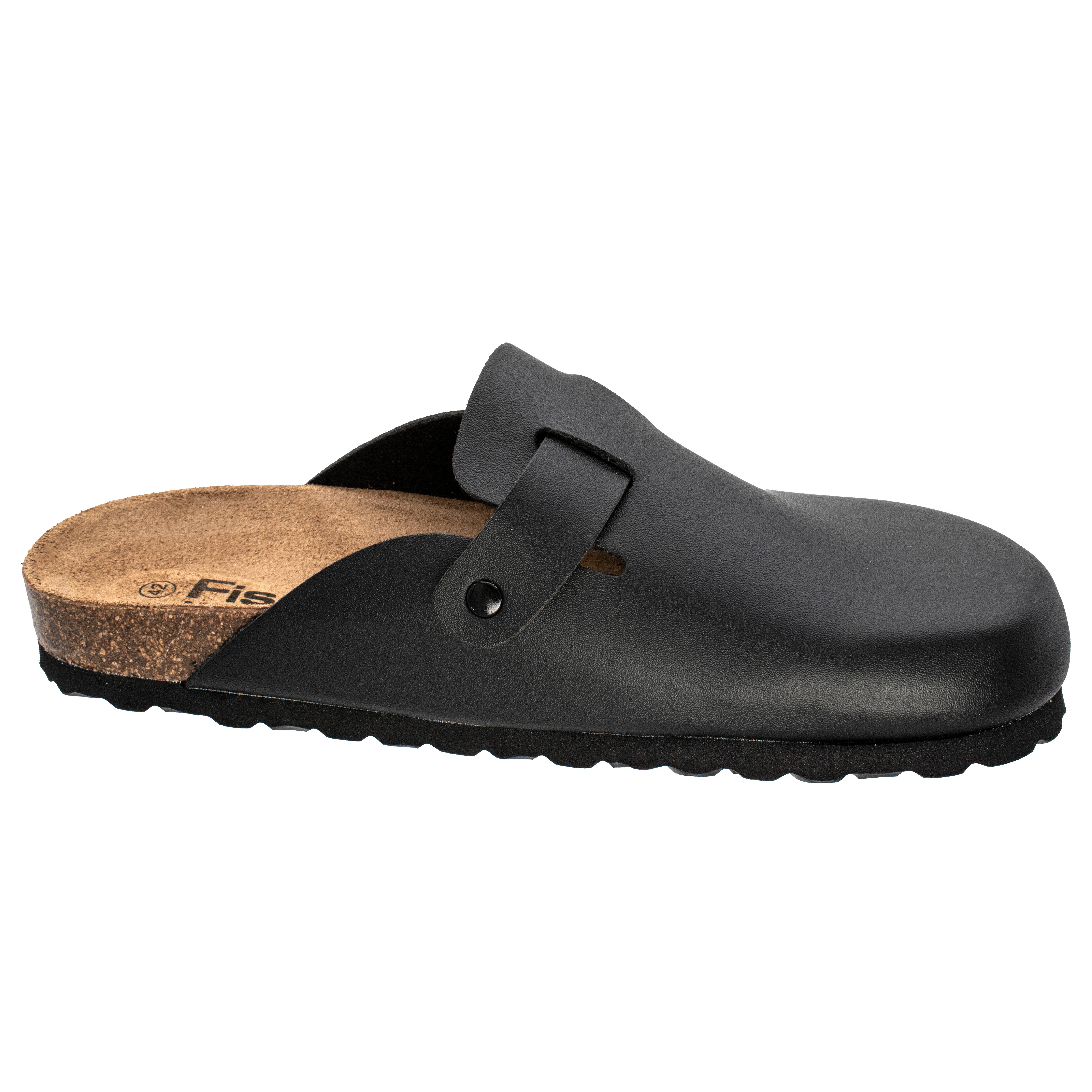 Fischer-Markenschuh Luis Clog aus Vegano, mit Fleecefutter, ergonomisch gef günstig online kaufen