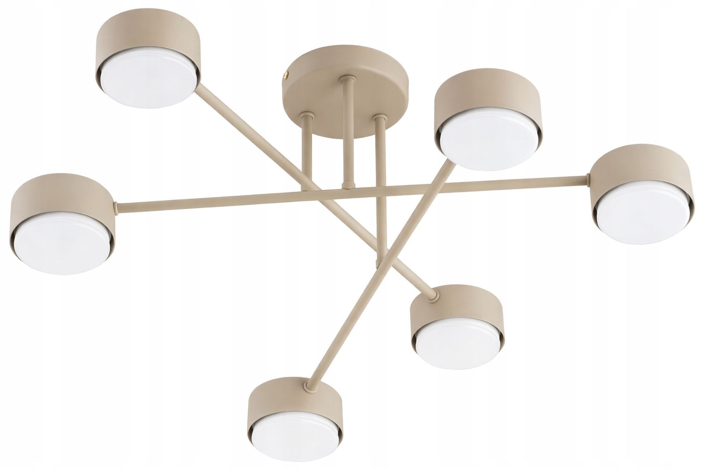 Licht-Erlebnisse Deckenleuchte KALEA, ohne Leuchtmittel, GX53 B: 60 cm Modern Deckenlampe