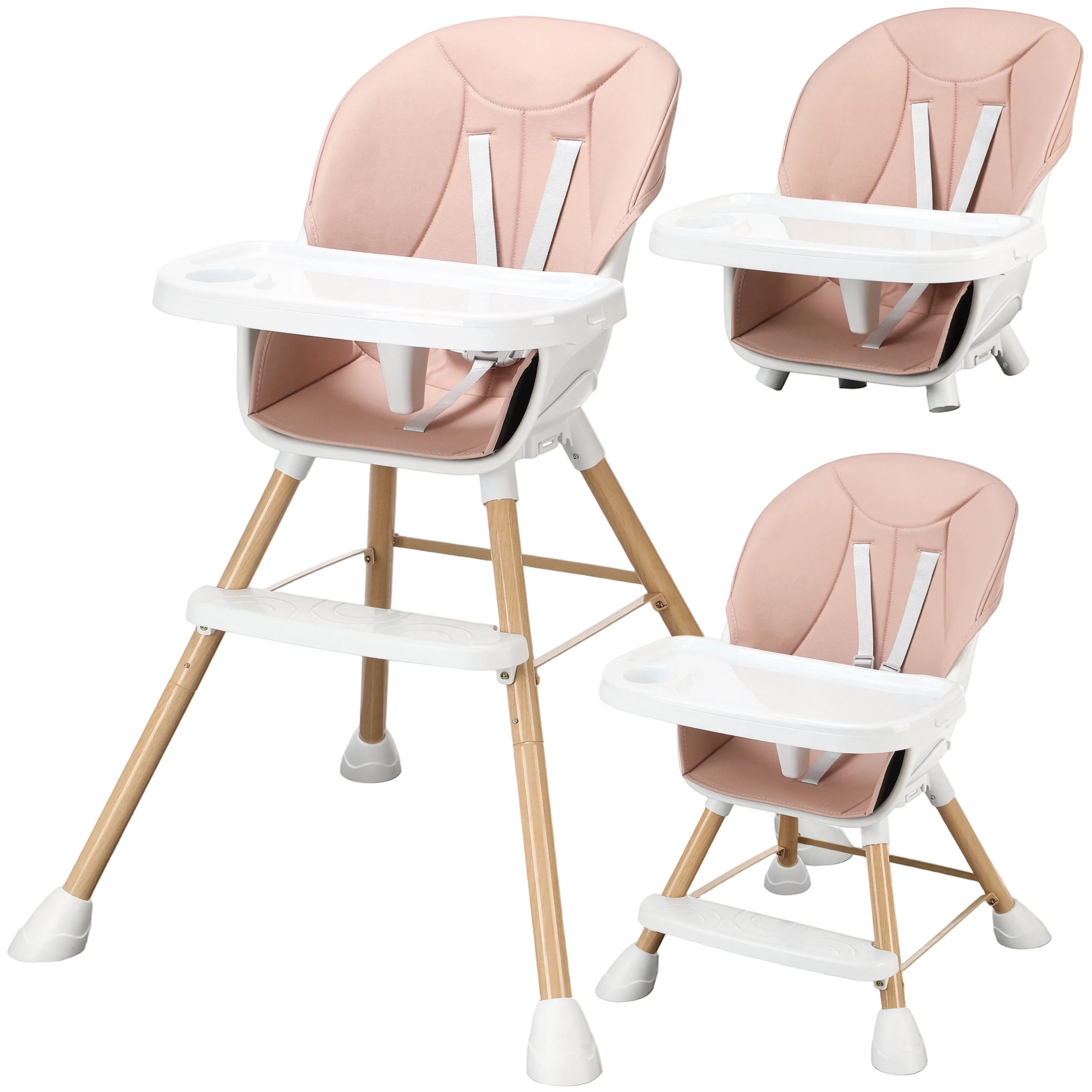 Kinderstuhl 3-in-1 Kinderstuhl, Kombistuhl, Babystuhl, Barhocker