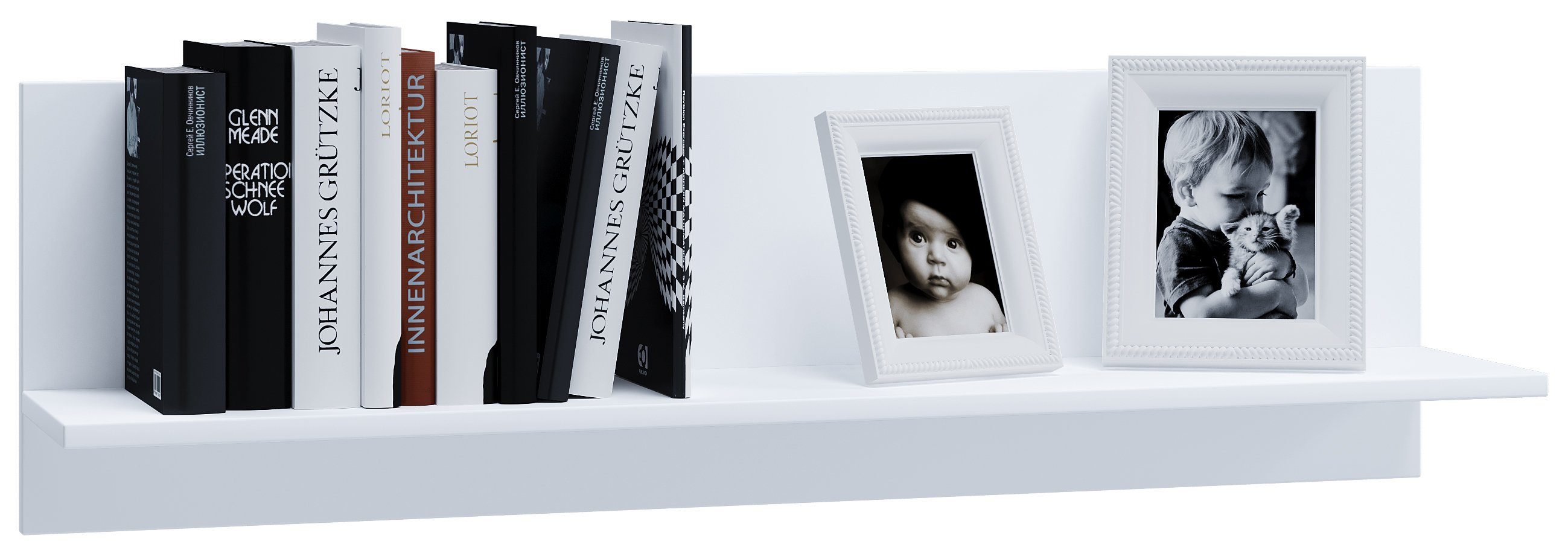 VCM Wandregal Holz Wandregal Hängeregal Wandboard Regal Usilo