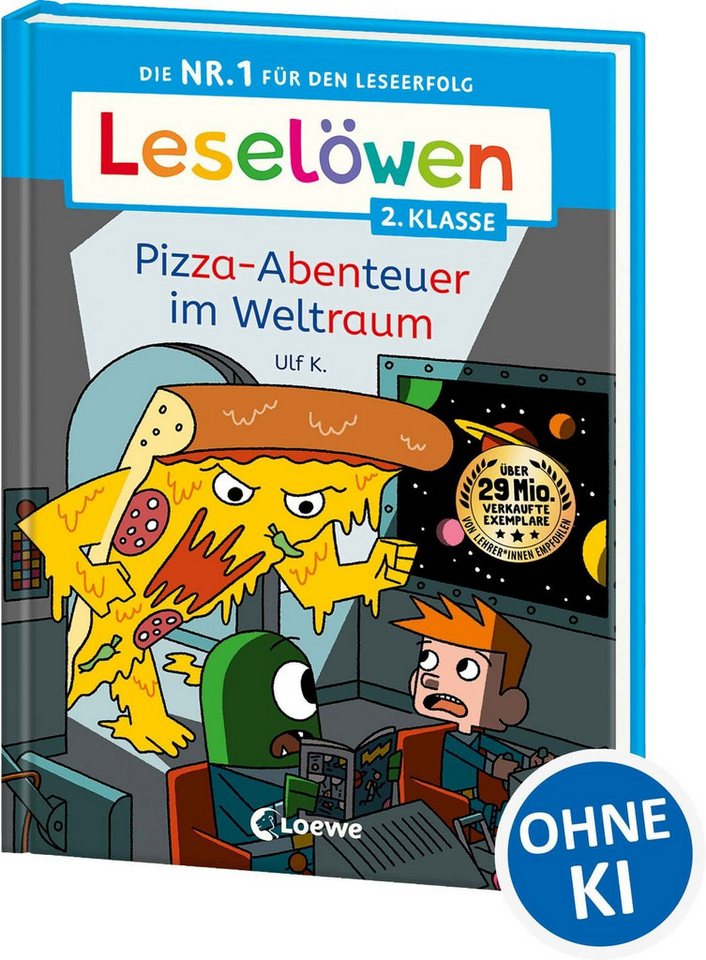 Leselöwen 2. Klasse - Pizza-Abenteuer im Weltraum / Ulf K.