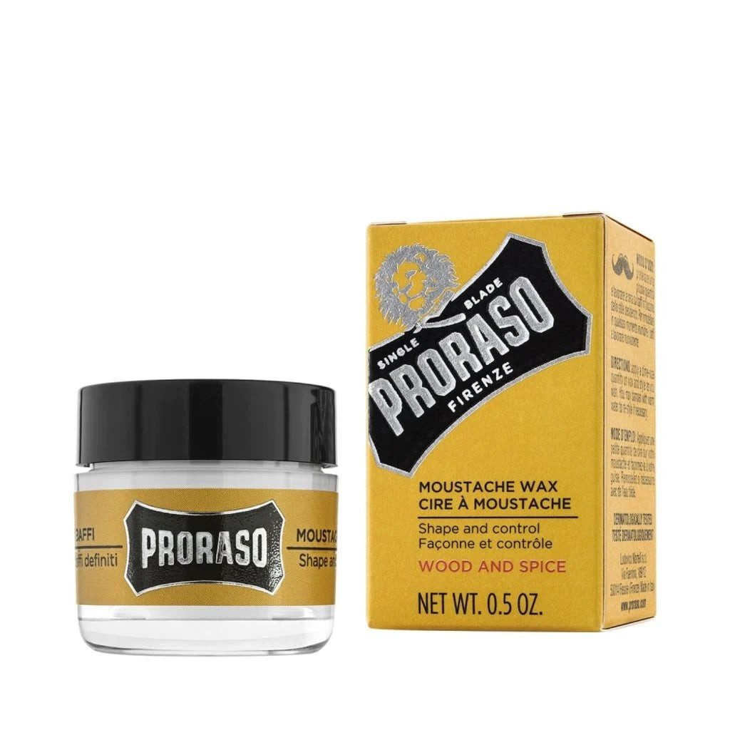 PRORASO Körperrasierer Proraso - Bartwachs - Wood & Spice - SINGLE BLADE, 1-tlg.