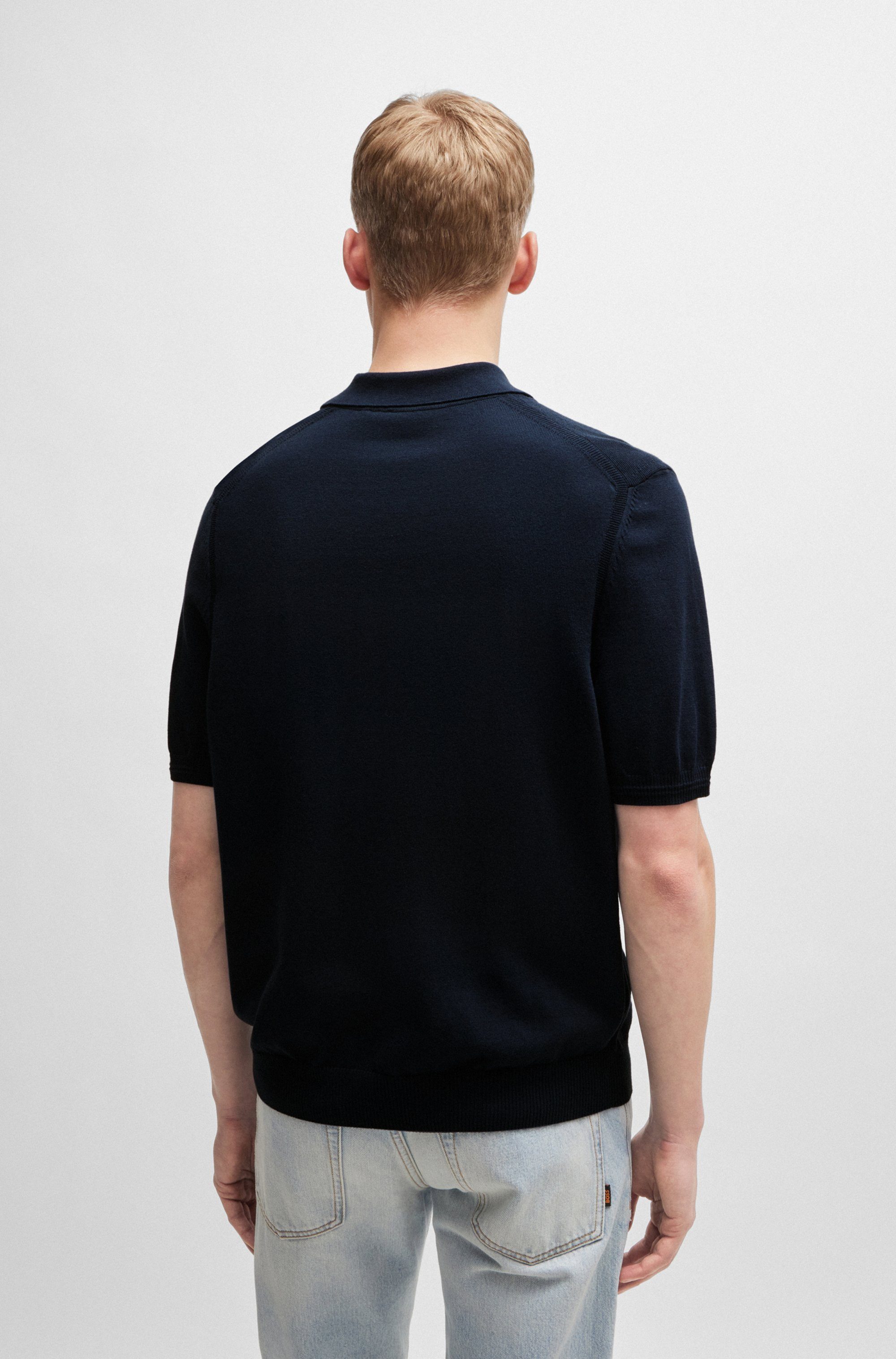 BOSS ORANGE Strickpullover Asac_P mit Polokragen günstig online kaufen