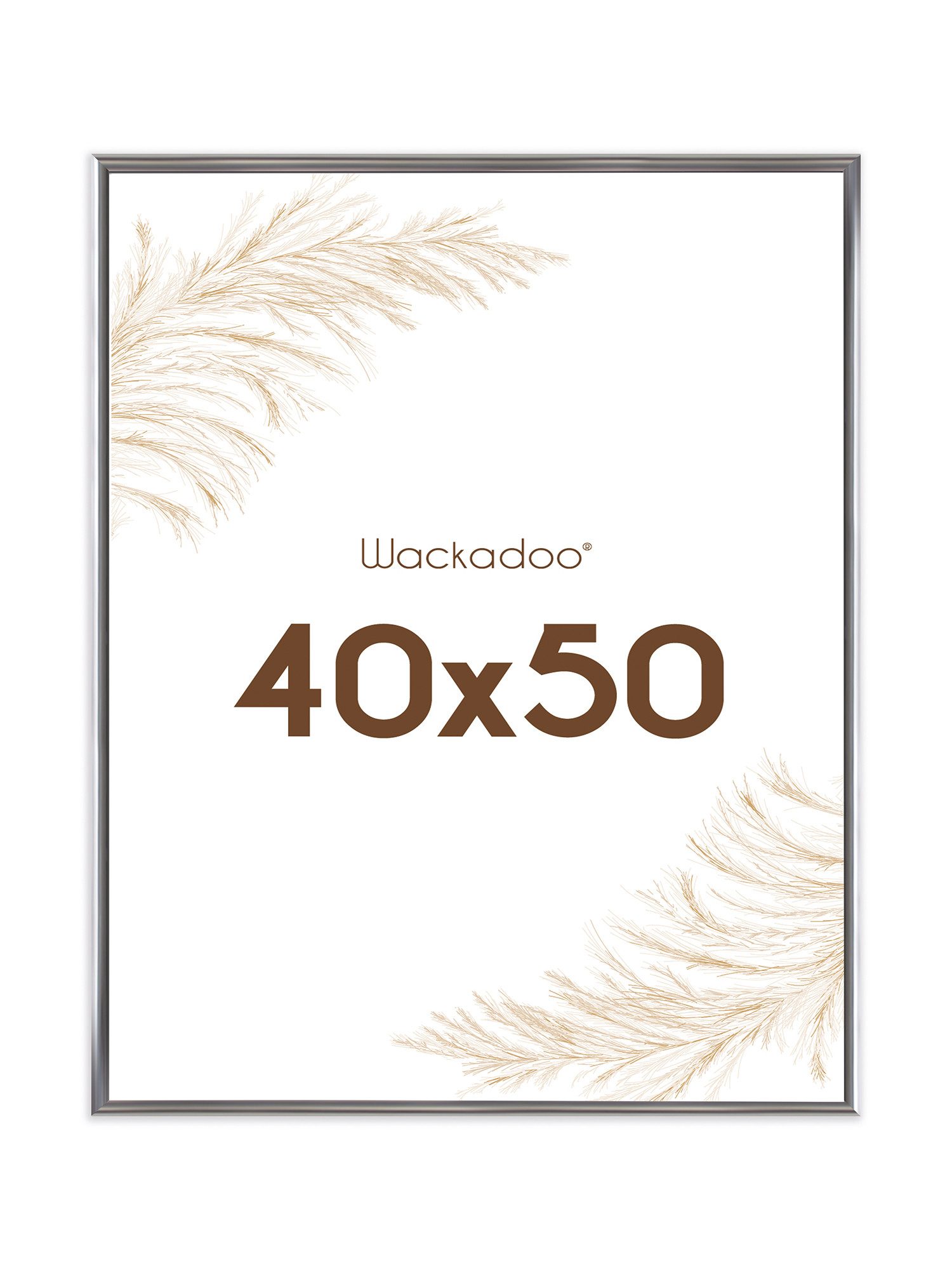 Wackadoo Living Einzelrahmen Bilderrahmen mit Glasscheibe für Einzelbilder günstig online kaufen