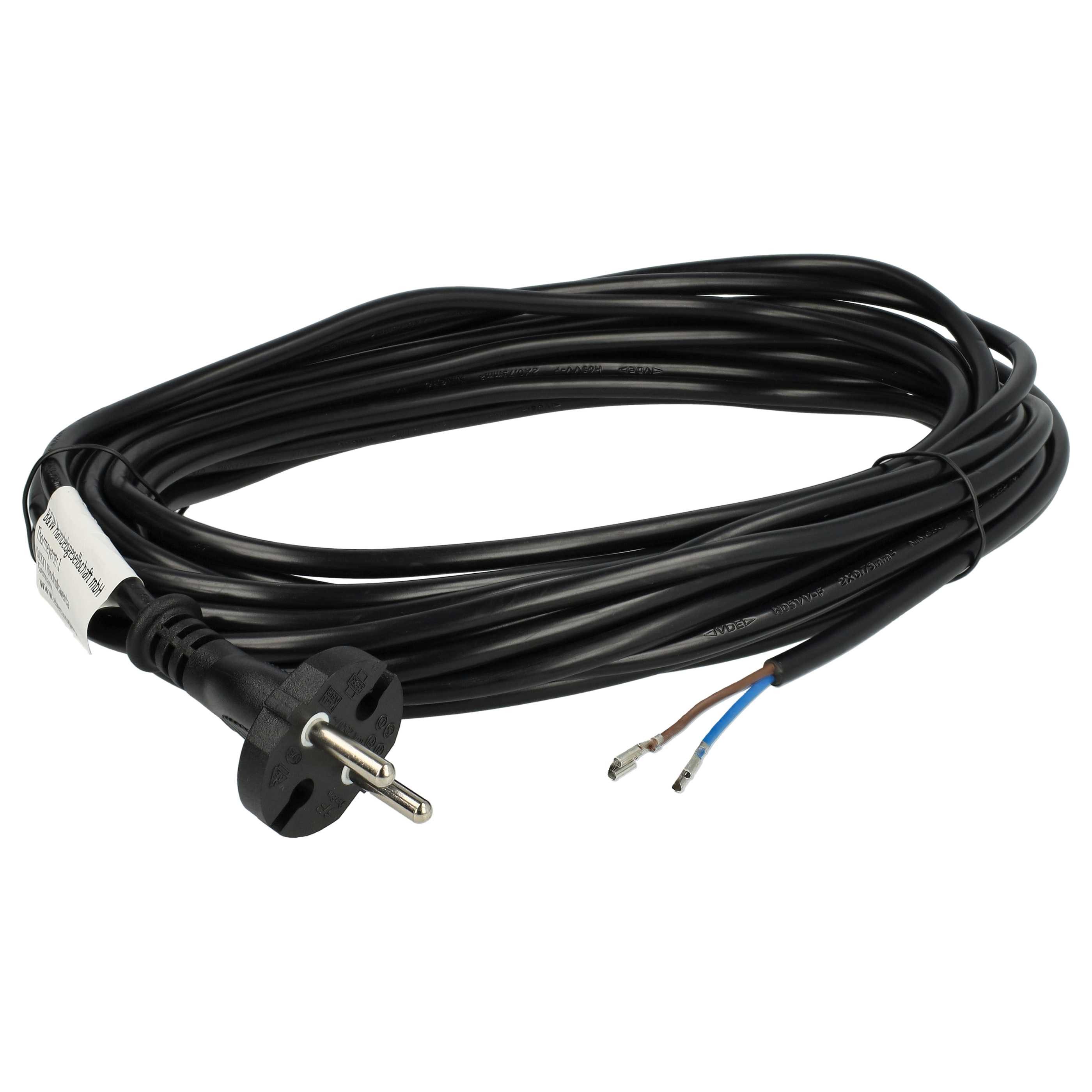 vhbw Stromkabel passend für Sebo XP3, XP30 Staubsauger Stromkabel