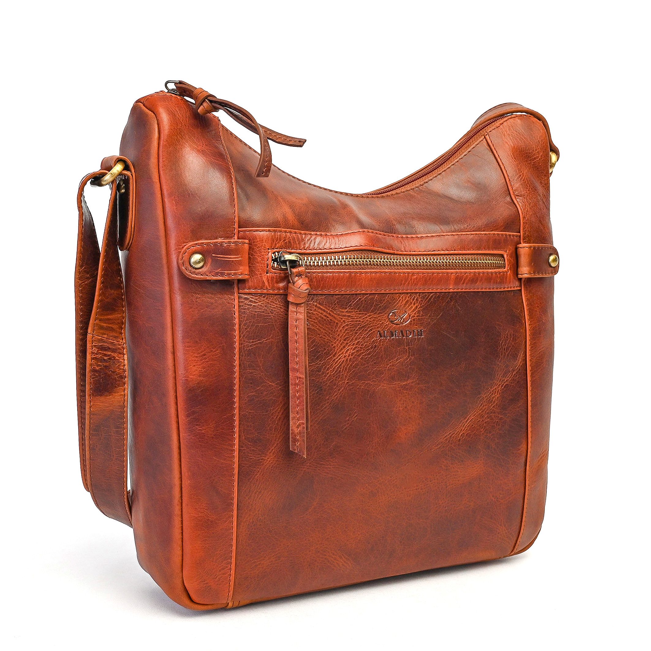 Schultertasche Leder Damentasche LILI Ledertasche Umhängetasche Henkeltasche