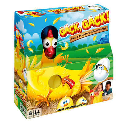Mattel® Spiel, Mattel FRL48 - Mattel Games - Das Explosive Hühnerspiel, Gack, Gack!