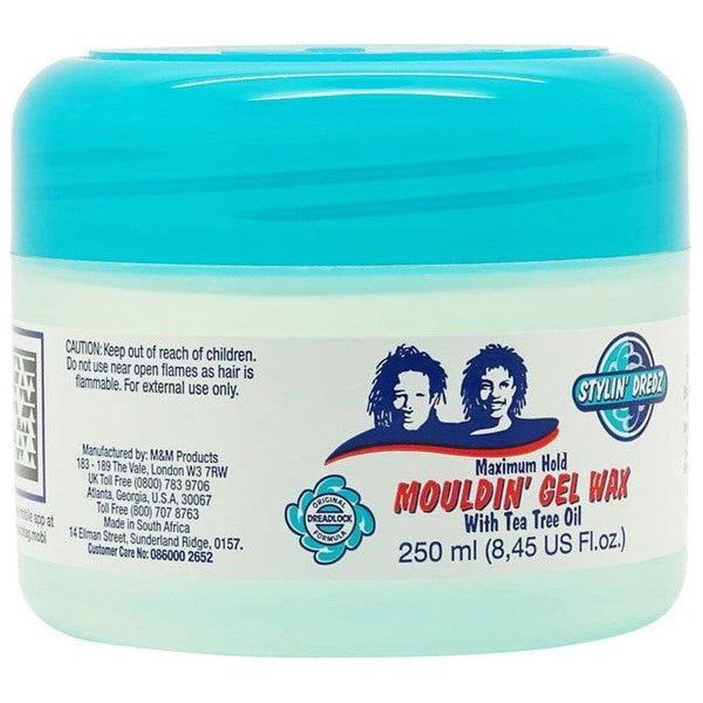 M&M Haargel Stylin' Dredz Maximum Hold Mouldin'Gel Wax 250ml