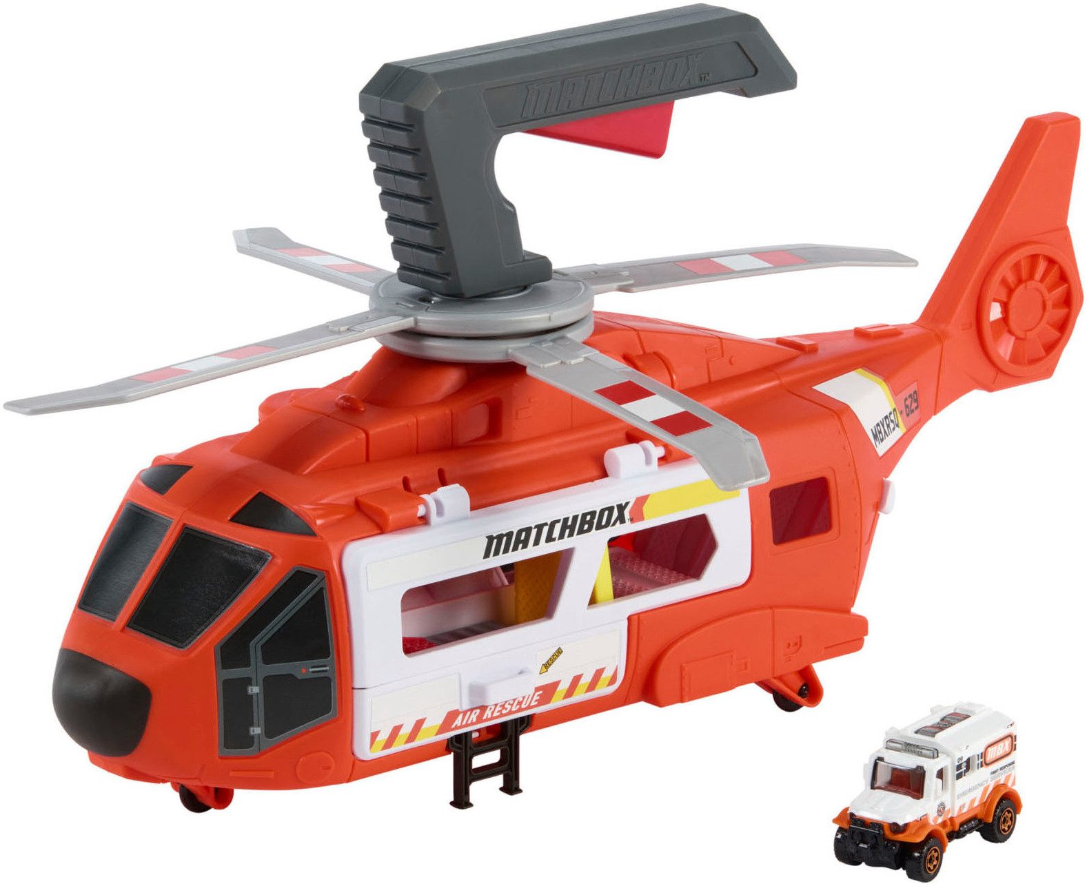 MATCHBOX Spielzeug-Hubschrauber Action Drivers Rettungshubschrauber, mit Di günstig online kaufen