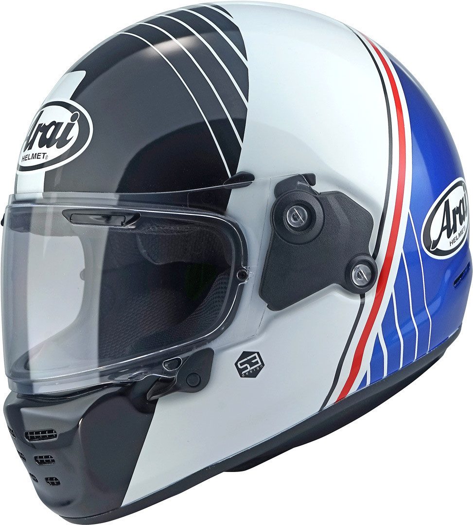 Arai Motorradhelm Concept-XE Temu Helm, vorbereitet für Kommunikationssystem,Notfallsystem-Polsterung (EQ