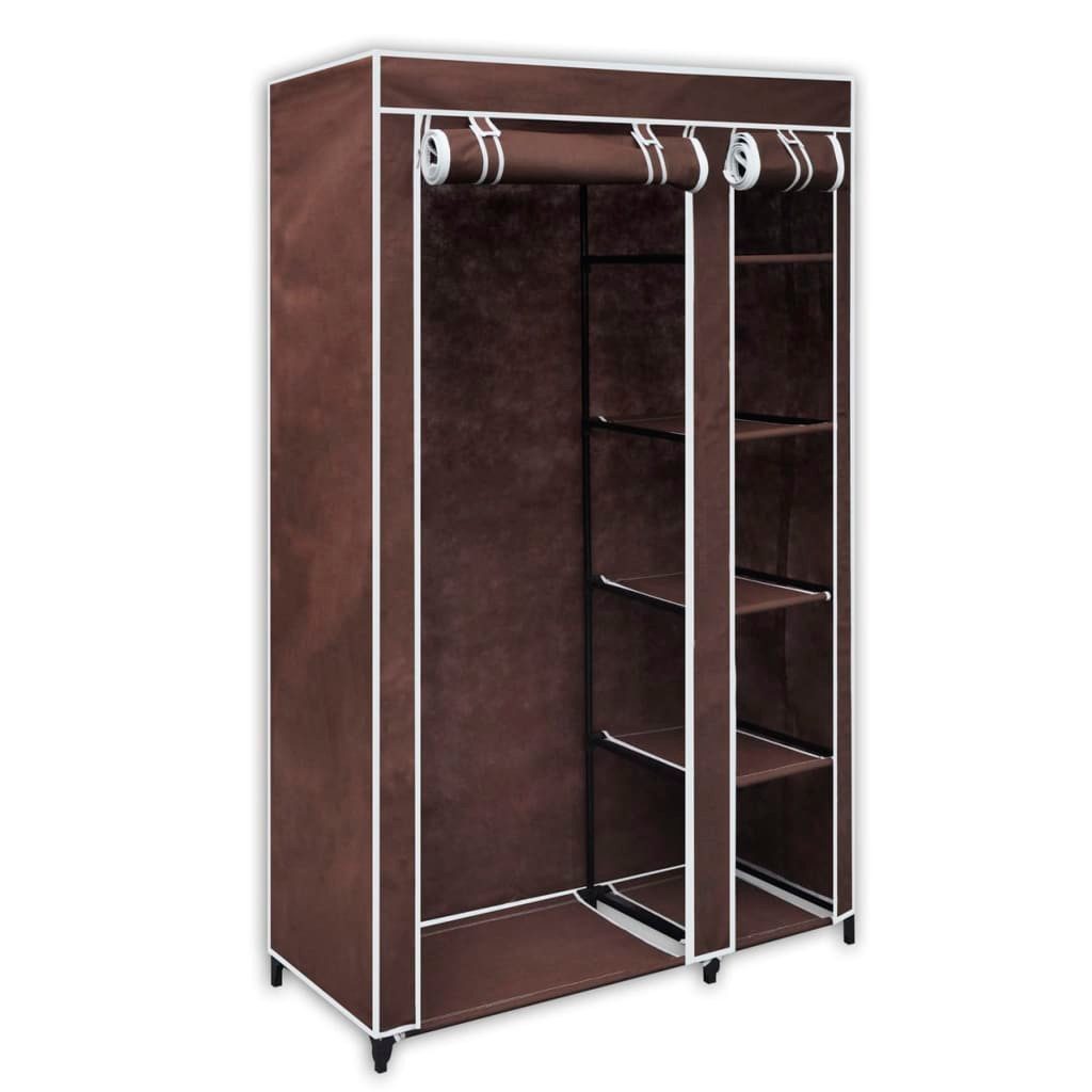Stoffschrank Stoffschrank Braun