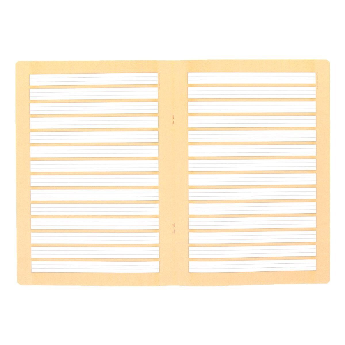 OXFORD Schulheft Schule, A4, Sonderlineatur (Lineatur 1), mit Optik-Papier, ungelocht, 16 Blatt