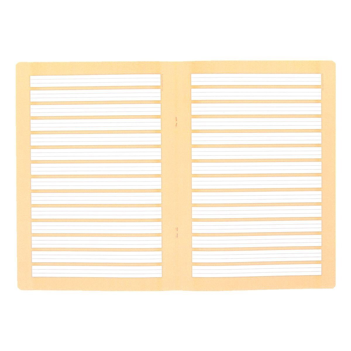 Blatt (Lineatur Optik-Papier, Schule, Sonderlineatur A4, mit 16 Schulheft OXFORD 1), ungelocht,