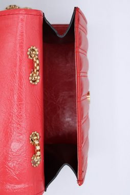 ALGINOO Handtasche Handtasche, mit goldfarbenen Details und Ziersteppung