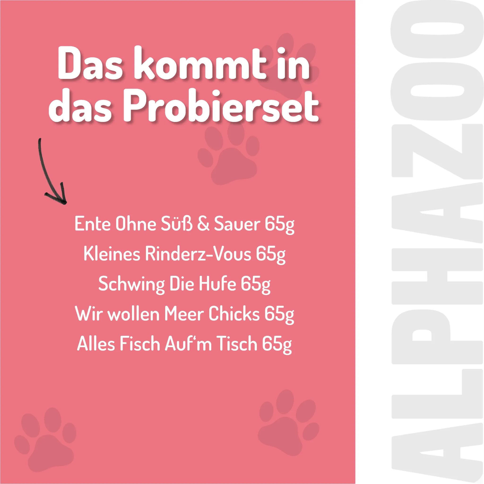 ALPHAZOO Probierset Leckerli Hund I Bundle Rind, Snack für: Hunde
