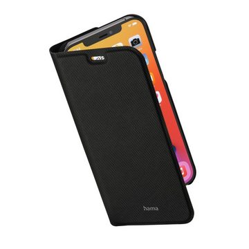 Hama Smartphone-Hülle Booklet für Apple iPhone 12/12 Pro mit Kartenfach schwarz, aufstellbar