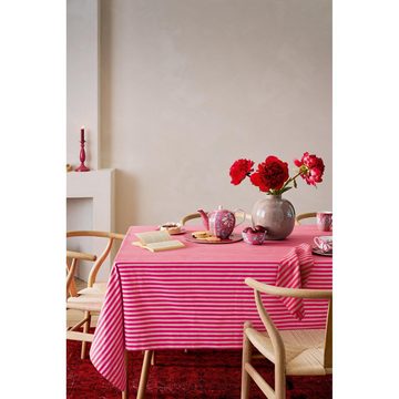 PiP Studio Tischdecke Tischdecke Stripes Pink (160x250cm)