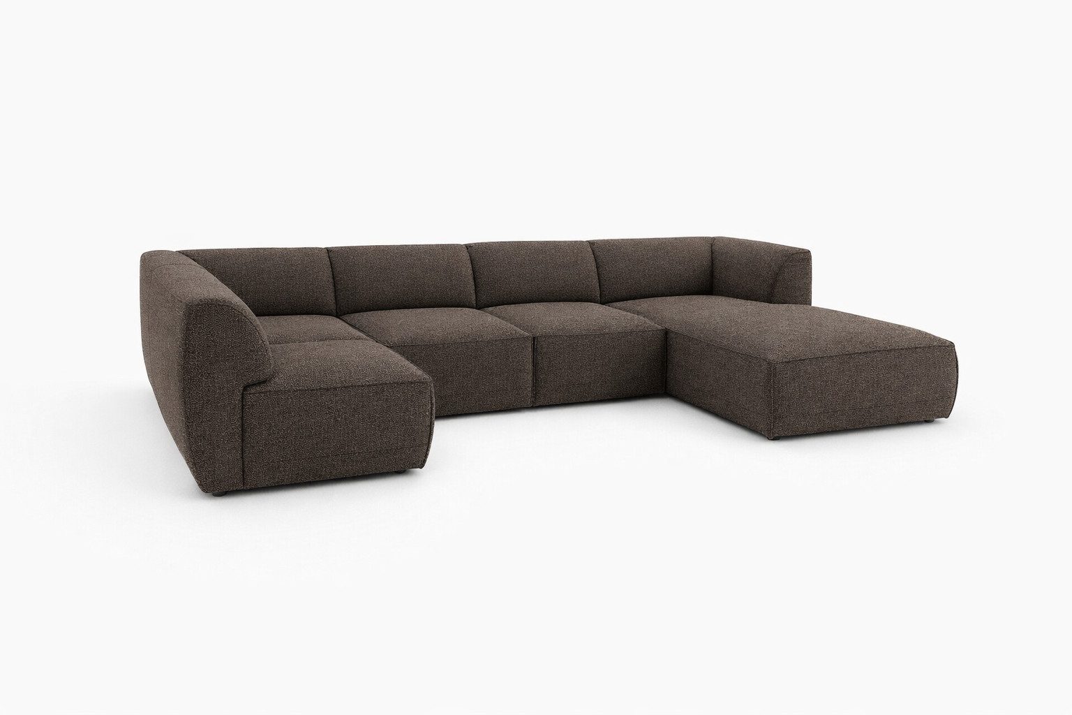 Labett Wohnlandschaft MOVO – modulares Sofa mit modernem Design, Modulare Bauweise – freie Konfiguration des Aufbaus