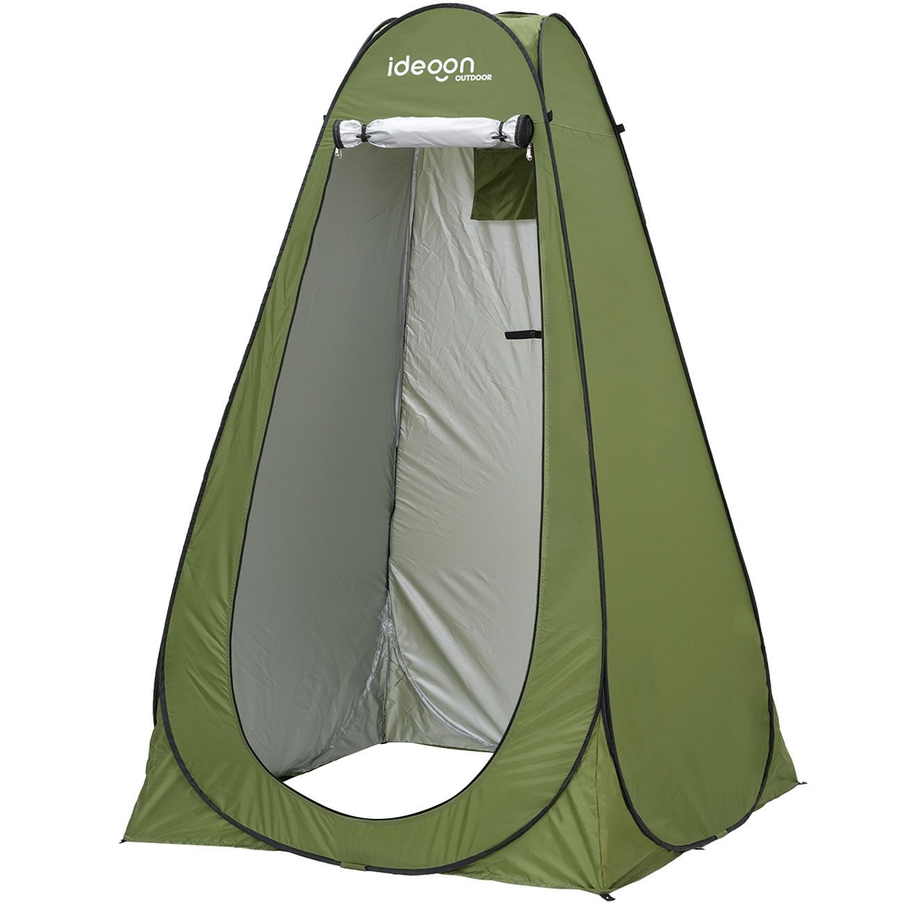 shop'n smile ideoon Wurfzelt Pop-Up Toilettenzelt Duschzelt & Umkleidezelt Sichtschutz Campingzelt, Personen: 1, 190x120x120 cm/Inkl. Zubehör & Tasche/Camping, Strand & Outdoor