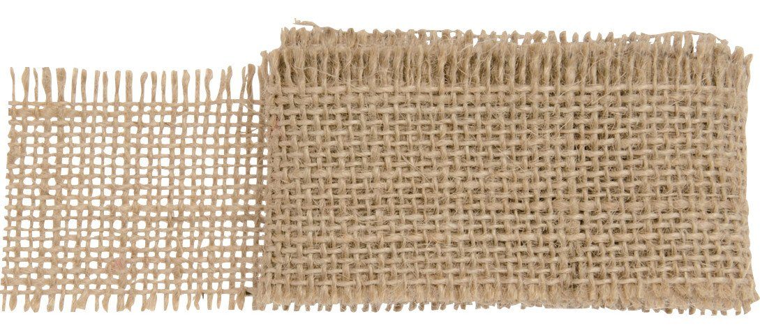 Bastelnaturmaterial Glorex Juteband natur 40 mm x 1 m