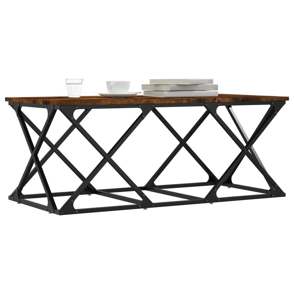 vidaXL Couchtisch Couchtisch Räuchereiche 100x49x40 cm günstig online kaufen