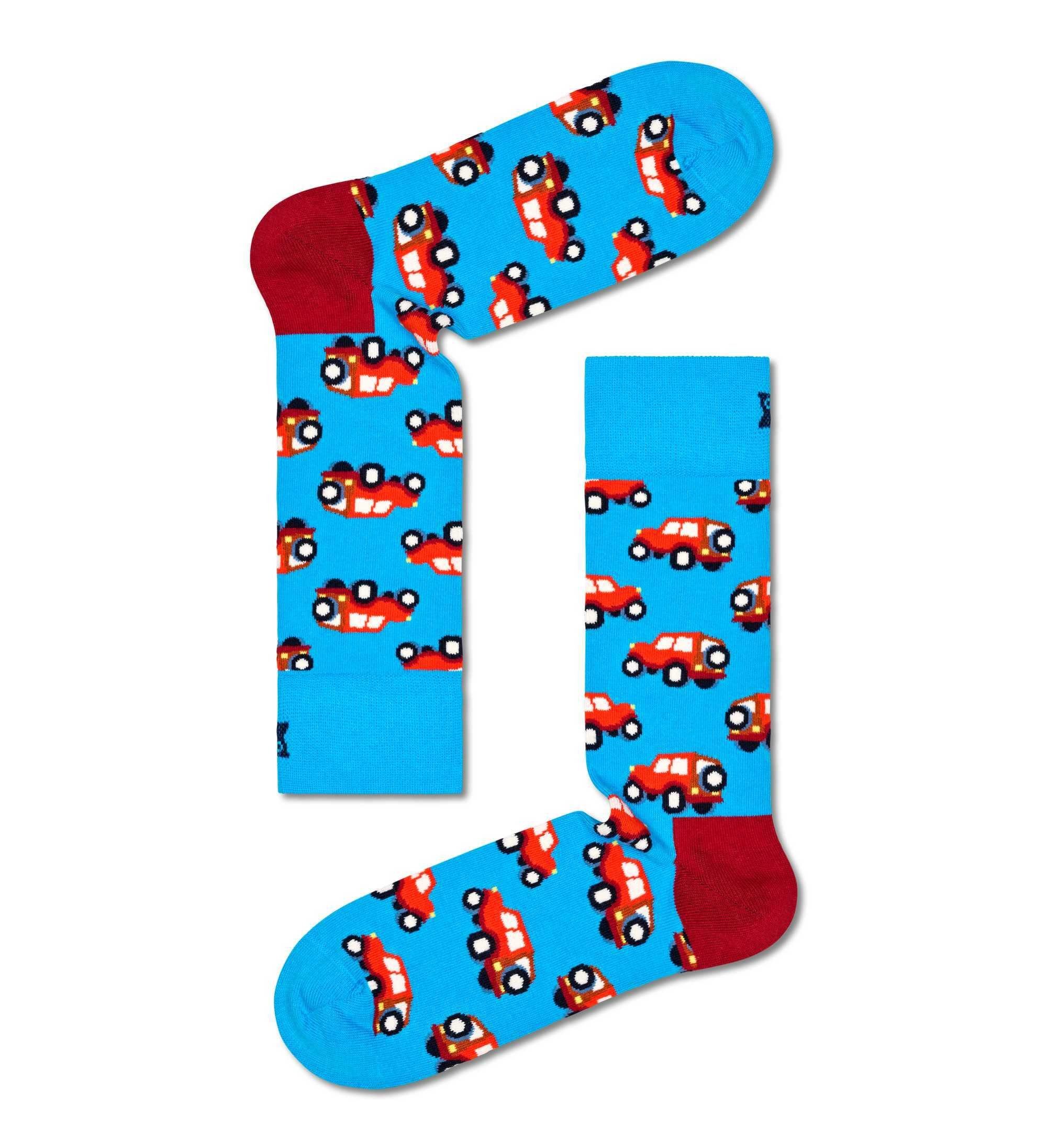 Happy Socks Unisex Socken, 4er Geschenkbox Pack About Out Kurzsocken And