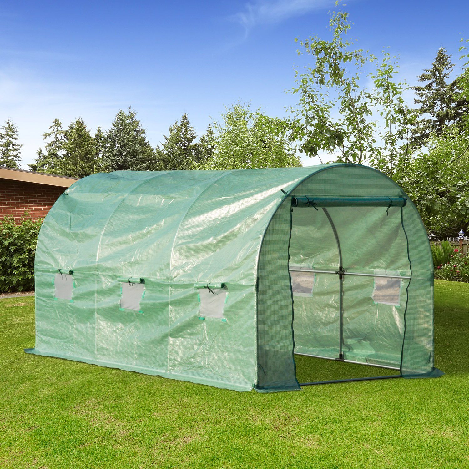 Outsunny Foliengewächshaus Tomatenhaus ...