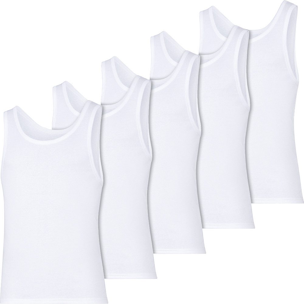 stroendberg Unterhemd (Packung, 5er-Pack) Angenehmer, elastischer Bund, aus reiner Baumwolle