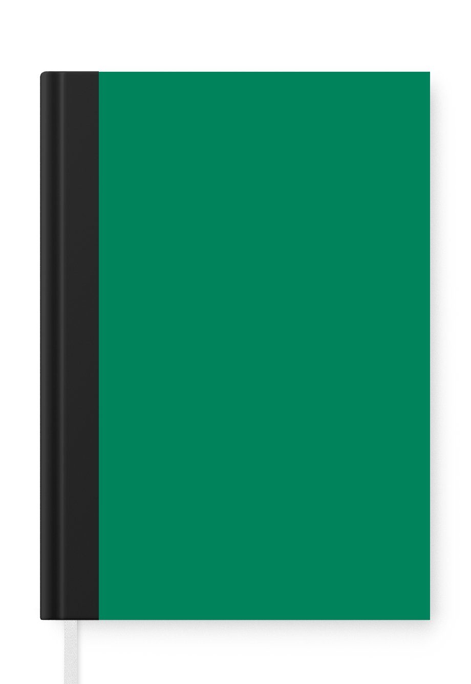 MuchoWow Notizbuch Grün - Wald - Farben, Journal, Merkzettel, Tagebuch, Notizheft, A5, 98 Seiten, Haushaltsbuch