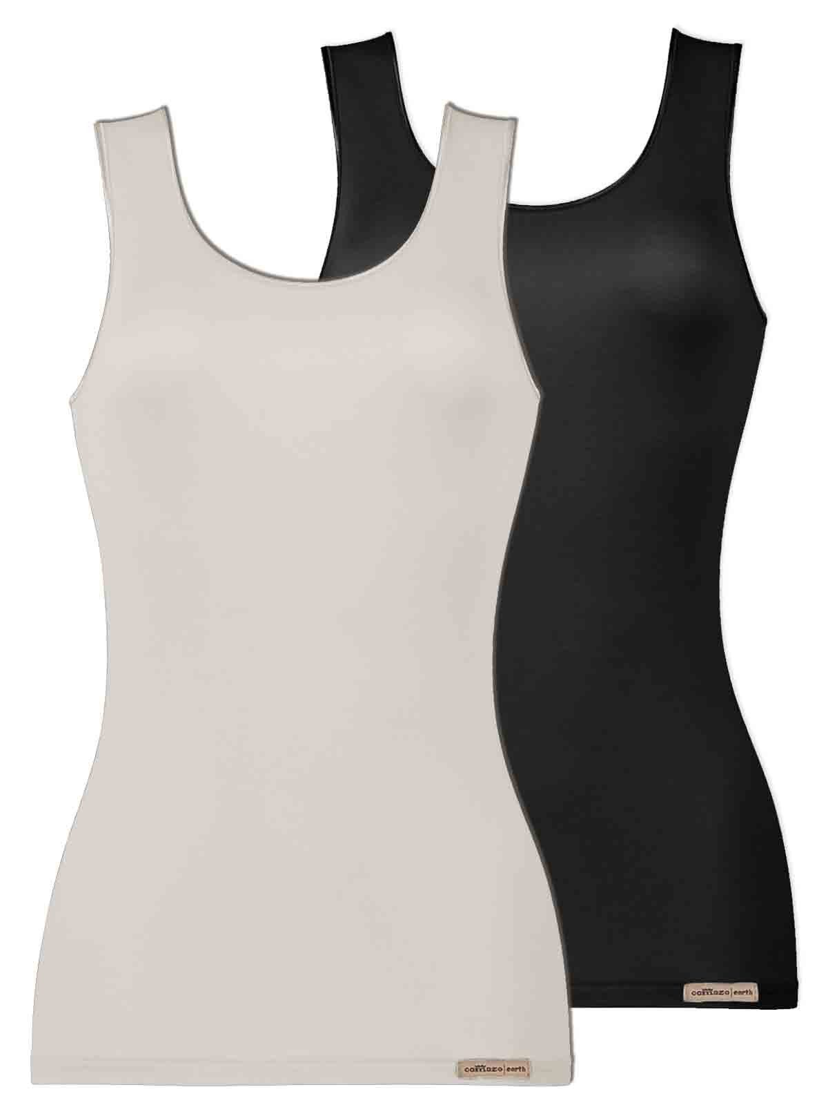 Achselhemd 2er Pack Damen Achselunterhemd
