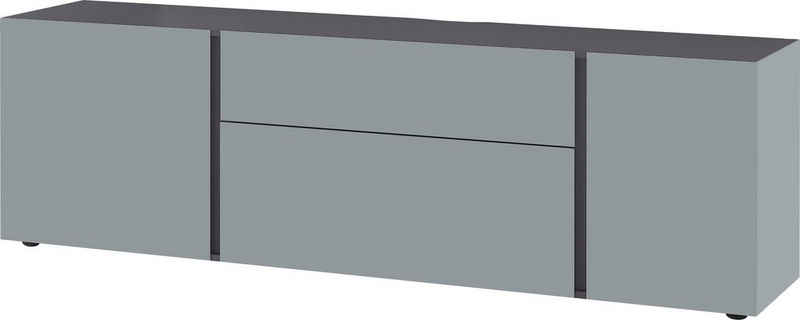GERMANIA Lowboard »Mesa«, Breite 180 cm mit Glasfronten