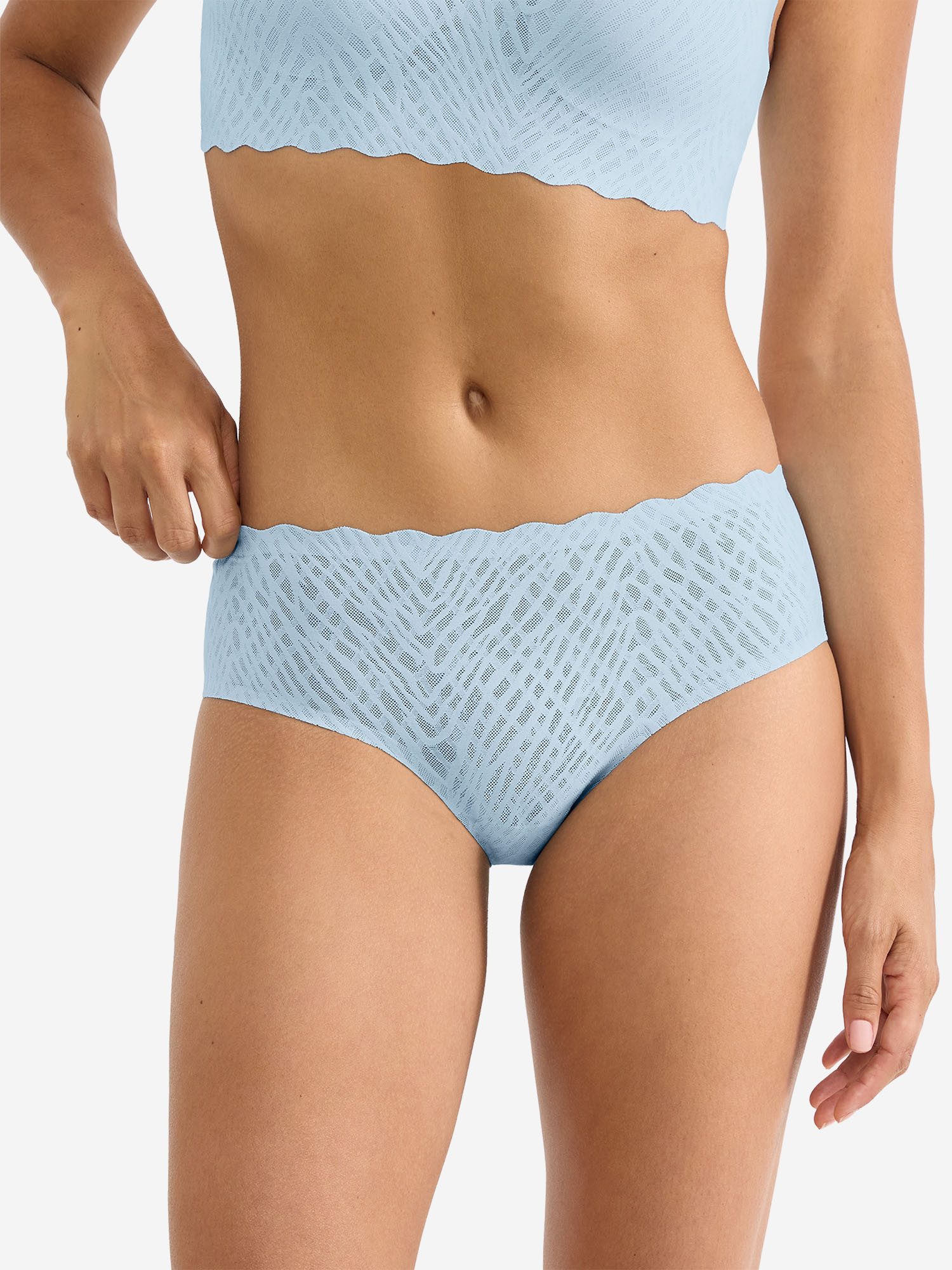 sloggi Hipster Blue ZERO Feel Bliss Retroshorts, Vintage Boxer, Klassische Boxer