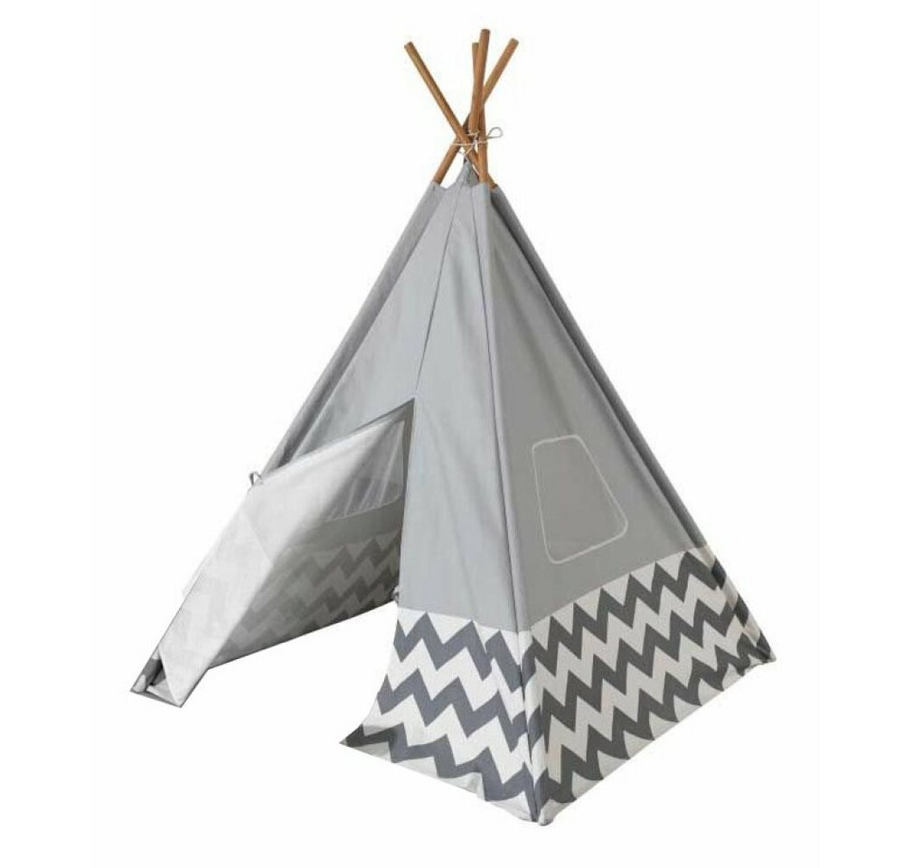 Thumbnail - KidKraft® Moskitonetz KIDKRAFT Kinderzelt TEEPEE - grau